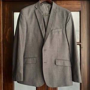VanHeusen studio gray suit